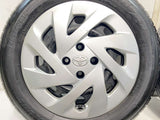 ブリヂストン ネクストリー 185/60R15 /トヨタ純正 5.5J+ 100-4穴 4本