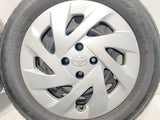 ブリヂストン ネクストリー 185/60R15 /トヨタ純正 5.5J+ 100-4穴 4本