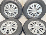 ブリヂストン V600 195/80R15 107/105L LT /日産純正 5.5J+ 139.7-6穴 4本