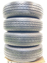 ブリヂストン V600 195/80R15 107/105LT /トヨタ純正 6.0J+ 139.7-6穴 4本