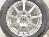 ヨコハマ ブルーアースGT AE51 185/65R15 / VOLGA 6.0J+53 114.3-5穴 4本