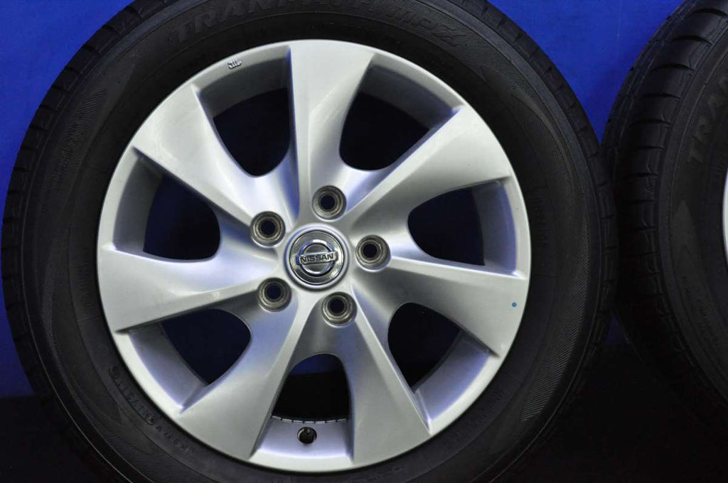 バリ溝*送込4本☆日産C26セレナ純正195/60R16TOYOトランパス