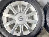 ブリヂストン ネクストリー 205/65R16 /日産純正 6.5J+50 114.3-5穴 4本
