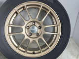 ヨコハマ ブルーアース 205/55R16 / RIVAZZA 7.0J+50 100-5穴 4本