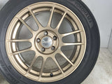 ヨコハマ ブルーアース 205/55R16 / RIVAZZA 7.0J+50 100-5穴 4本