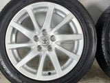ダンロップ ルマン5 195/55R16 /トヨタ純正 6.0J+45 100-5穴 4本