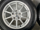 ブリヂストン ネクストリー 215/65R16 /マナレイ smart 6.5J+38 114.3-5穴 4本