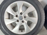 ブリヂストン エコピアNH100RV 205/60R16 /日産純正 6.0J+45 114.3-5穴 4本