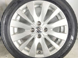 ヨコハマ エコス ES31 185/55R16 /スズキ純正 6.0J+45 100-4穴 4本