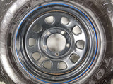トーヨータイヤ オープンカントリーM/T 195R16 6PR104/102Q / デイトナ 6.0J+-15 139.7-5穴 4本