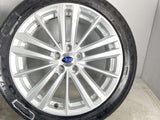 コンチネンタル プレミアムコンタクト6 215/45R17 /スバル純正 7.0J+48 100-5穴 4本