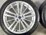 コンチネンタル プレミアムコンタクト6 215/45R17 /スバル純正 7.0J+48 100-5穴 4本