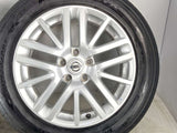 ファイアストン ワイドオーバル 225/55R17 /日産純正 7.0J+45 114.3-5穴 4本