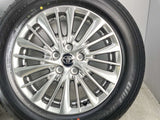 ヨコハマ ブルーアースE51 225/60R17 /トヨタ純正 6.5J+33 114.3-5穴 4本