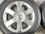 ヨコハマ ブルーアース RV-02 215/60R17 /日産純正 7.5J+45 114.3-5穴 4本