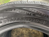 ヨコハマ ブルーアース RV-02 215/55R17 2本