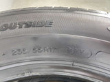ミシュラン LATITUDE SPORT 235/55R17 2本