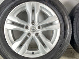 ヨコハマ ブルーアース RV-02 225/60R17 /日産純正 7.0J+40 114.3-5穴 4本