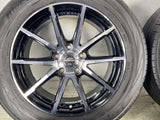 ヨコハマ ブルーアース RV-02 215/60R17 / SCHNEDER 7.0J+38 114.3-5穴 4本