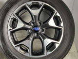 ヨコハマ ブルーアース E70GZ 225/60R17 /スバル純正 7.0J+55 100-5穴 4本
