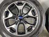 ヨコハマ ブルーアース E70GZ 225/60R17 /スバル純正 7.0J+55 100-5穴 4本