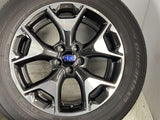 ヨコハマ ブルーアース E70GZ 225/60R17 /スバル純正 7.0J+55 100-5穴 4本