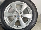ヨコハマ ブルーアース RV-02 215/60R17 /トヨタ純正 7.0J+50 114.3-5穴 4本
