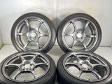 ダンロップ ルマン5 195/45R17 /ヨコハマ アドバンレーシング RG3 7.0J+47 100-4穴 4本