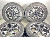 ヨコハマ ブルーアース E70 225/60R17 /スバル純正 7.0J+55 100-5穴 4本