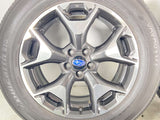 ヨコハマ ブルーアース E70 225/60R17 /スバル純正 7.0J+55 100-5穴 4本