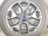 ヨコハマ ブルーアース E70GZ 225/60R17 /スバル純正 7.0J+55 100-5穴 4本