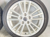 ヨコハマ アドバン FLEVA 195/45R17 /スズキ純正 6.5J+50 114.3-5穴 4本