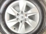 ミシュラン ラティチュード 265/65R17 /トヨタ純正 プラド 7.5J+25 139.7-6穴 4本