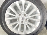 ダンロップ エナセーブ EC204 215/55R17 /トヨタ純正 7.0J+45 114.3-5穴 4本