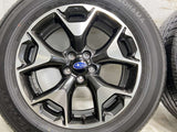ヨコハマ ブルーアース E70 225/60R17 /スバル純正 7.0J+55 100-5穴 4本