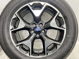 ヨコハマ ブルーアース E70 225/60R17 /スバル純正 7.0J+55 100-5穴 4本