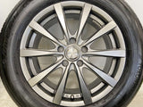 ヨコハマ ブルーアース RV-02 225/60R17 / GRASS 7.0J+48 114.3-5穴 4本