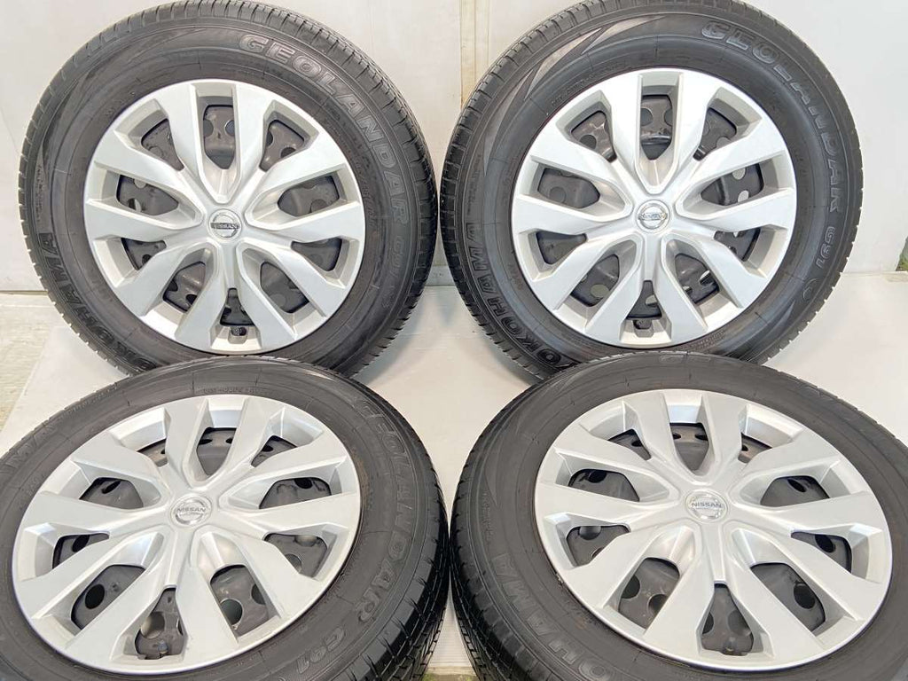 ヨコハマ ジオランダー G91 225/65R17 /日産純正 7.0J+ 114.3-5穴 4本 – タイヤ・ホイールカンパニー