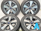 ヨコハマ ブルーアース RV-02 225/55R17 /スバル純正 7.0J+48 100-5穴 4本