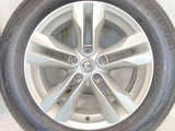 ヨコハマ ブルーアース RV-02 225/60R17 /日産純正 7.0J+40 114.3-5穴 4本