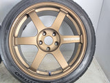 ZESTINO 245/40R18・285/35R18 /RAYS TE37 9.0J+36・9.5J+45 114.3-5穴 4本