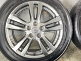 ヨコハマ ブルーアース RV-02 225/55R18 /日産純正 7.5J+55 114.3-5穴 4本