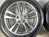 ヨコハマ ブルーアース RV-02 225/55R18 /日産純正 7.5J+55 114.3-5穴 4本