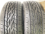 コンチネンタル クロスコンタクト LX2 225/55R18 2本