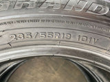 ダンロップ グラントレック PT3 235/55R19 2本