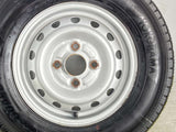 ヨコハマ アイスガード iG91 145/80R12 80/78N LT / 4.0J+ 100-4穴 4本