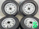 ダンロップ ウィンターマックスSV01 145R12 6PR / 汎用 3.5J+ 100-4穴 4本