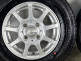 ダンロップ ウィンターマックス SV01 145R12 6PR / CLX 4.0J+43 100-4穴 4本