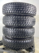 ダンロップ ウインターマックス WM02 145/80R12 /ダイハツ純正 4.0J+ 100-4穴 4本