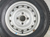ダンロップ ウィンターマックス SV01 145R12 6PR /三菱純正 3.5J+ 100-4穴 4本